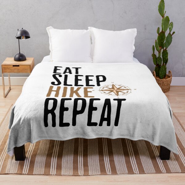 Item preview, Eat, Sleep, Hike, Repeat - Vacation and Hiking Humor designed and sold by AlanPhotoArt.