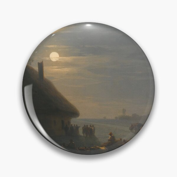 Item preview, Ukrainian Landscape At Night - Ivan Konstantinovich Aivazovsky  designed and sold by TeeARTHY.