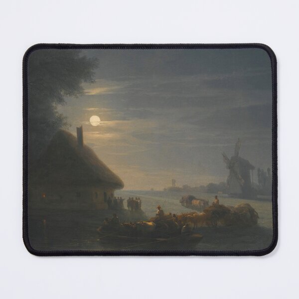 Item preview, Ukrainian Landscape At Night - Ivan Konstantinovich Aivazovsky  designed and sold by TeeARTHY.