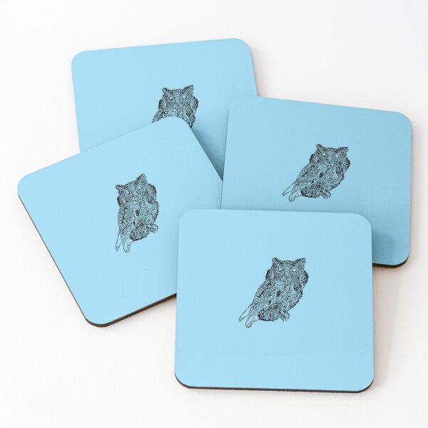 Item preview, An Eastern Screech Owl Black Design  designed and sold by designsasstultd.