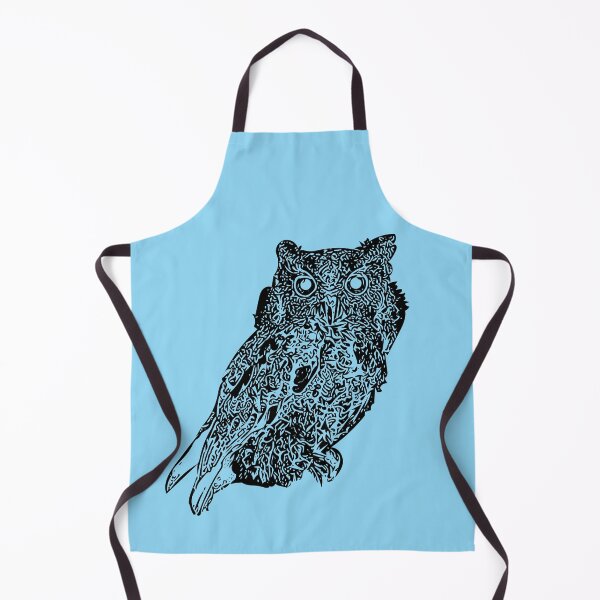 Item preview, An Eastern Screech Owl Black Design designed and sold by designsasstultd.