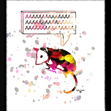 Artwork thumbnail, Screaming Possum  by ELDigitals