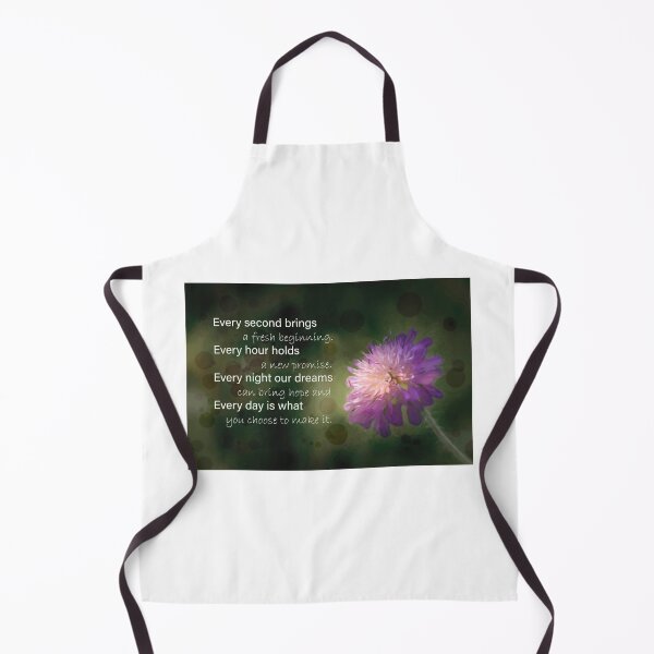 Item preview, A Floral New Beginning Inspiration Quote designed and sold by nbrandsberg.