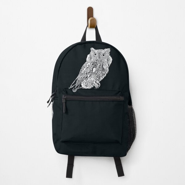 Item preview, An Eastern Screech Owl White Design designed and sold by designsasstultd.