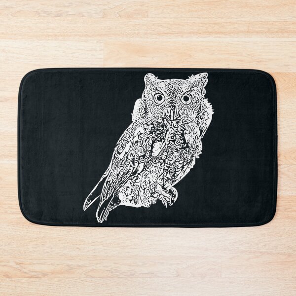 Item preview, An Eastern Screech Owl White Design  designed and sold by designsasstultd.