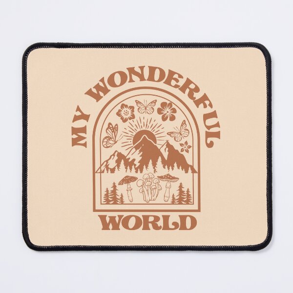 Item preview, Retro My Wonderful World Moutain and Nature designed and sold by bolimj.