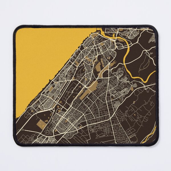 Item preview, Rabat City Map of Morocco  - Pastel designed and sold by deMAP.