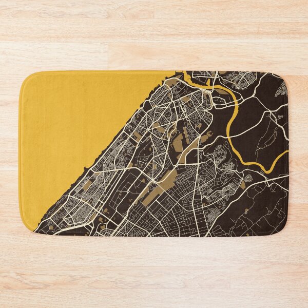 Item preview, Rabat City Map of Morocco  - Pastel designed and sold by deMAP.