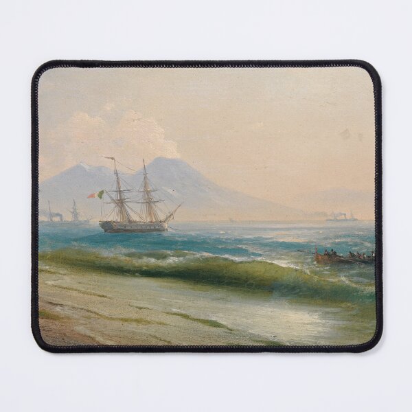 Item preview, View Of  Mount Vesuvius  - Ivan Konstantinovich Aivazovsky  designed and sold by TeeARTHY.