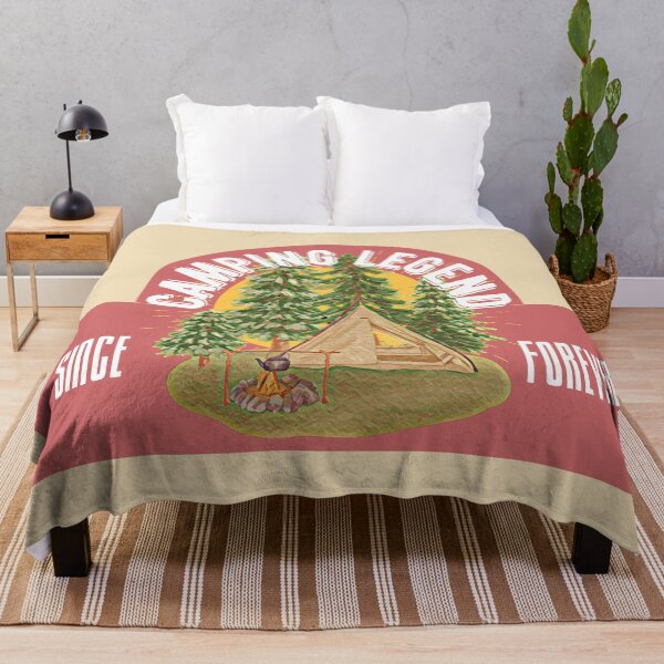 Item preview, Camping Legend Since Forever Forest designed and sold by Thomas Dossman.