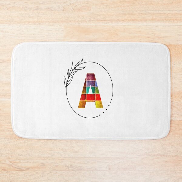 Item preview, Flowers Letter A Design, Monogram with Flowers, Initial Gifts for Her- designed and sold by bartdesigner.