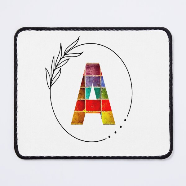 Item preview, Flowers Letter A Design, Monogram with Flowers, Initial Gifts for Her- designed and sold by bartdesigner.