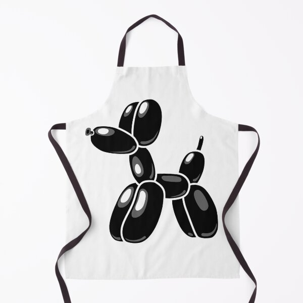 Item preview, Black cute balloon dog designed and sold by zuperelectracat.