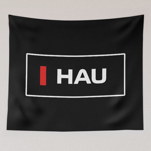 Item preview, HAU. Driver Name (White Outline) designed and sold by FilipeFerreira.