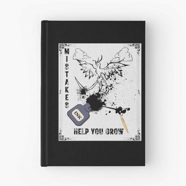 Item preview, Mistakes Help You Grow (Spilled Ink Phoenix) designed and sold by SimplyMe-Plus.