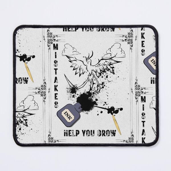 Item preview, Mistakes Help You Grow (Spilled Ink Phoenix) designed and sold by SimplyMe-Plus.