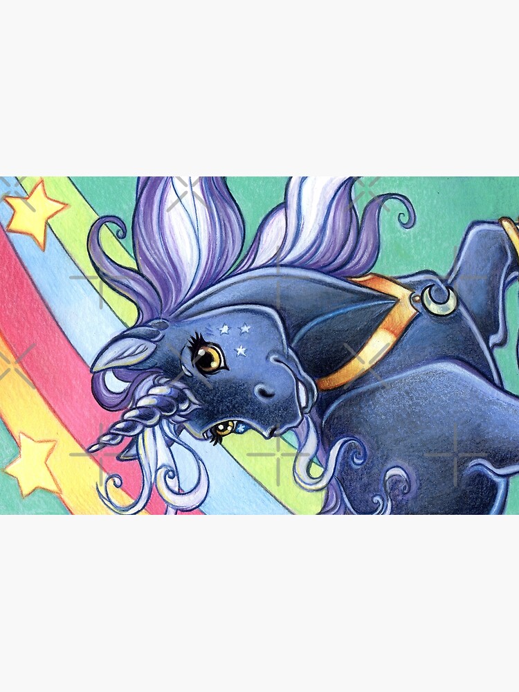 Midnight Unicorn Pony by cybercat