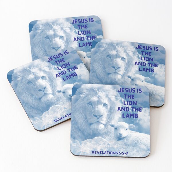 Item preview, The Lion And The Lamb ~ Revelations 5:5-7 designed and sold by RhondaCGoins.