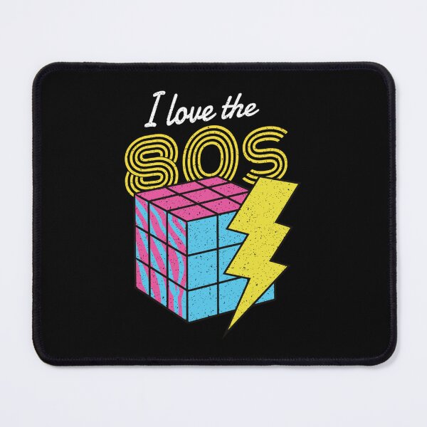 Item preview, I LOVE THE 80S Rubik Lover Gift designed and sold by ArcanWilkinson.