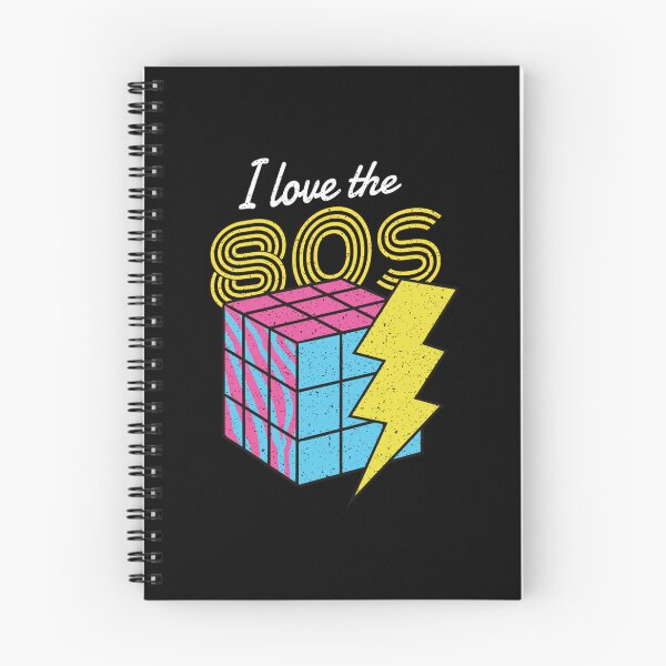 Item preview, I LOVE THE 80S Rubik Lover Gift designed and sold by ArcanWilkinson.