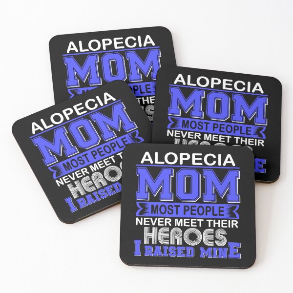 Item preview, Proud Alopecia Mom Most People Never Meet Their Heroes I Raise Mine designed and sold by frechettee.
