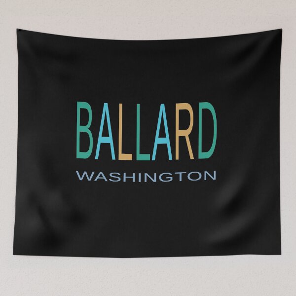 Item preview,  BALLARD WASHINGTON Blue, Green and Golden Yellow designed and sold by Greenbaby.