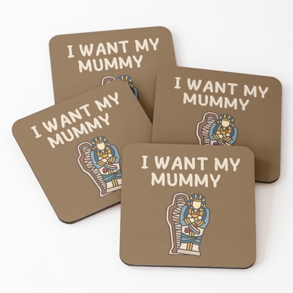Item preview, I Want My Mummy - Halloween Puns 2022 designed and sold by Nero9o.