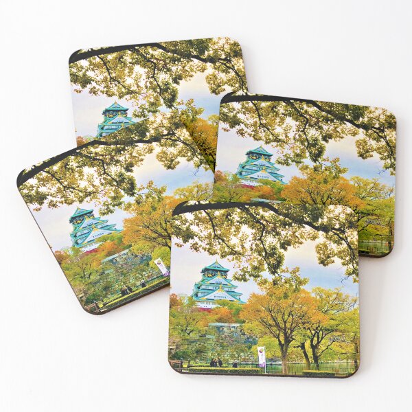 Item preview, Cloudy Skies Over  Osaka Castle designed and sold by SpringHorse.