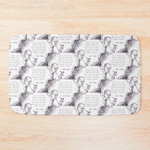 Item preview, Carl Jung Quote Inner Work designed and sold by AbrahamicDesign.