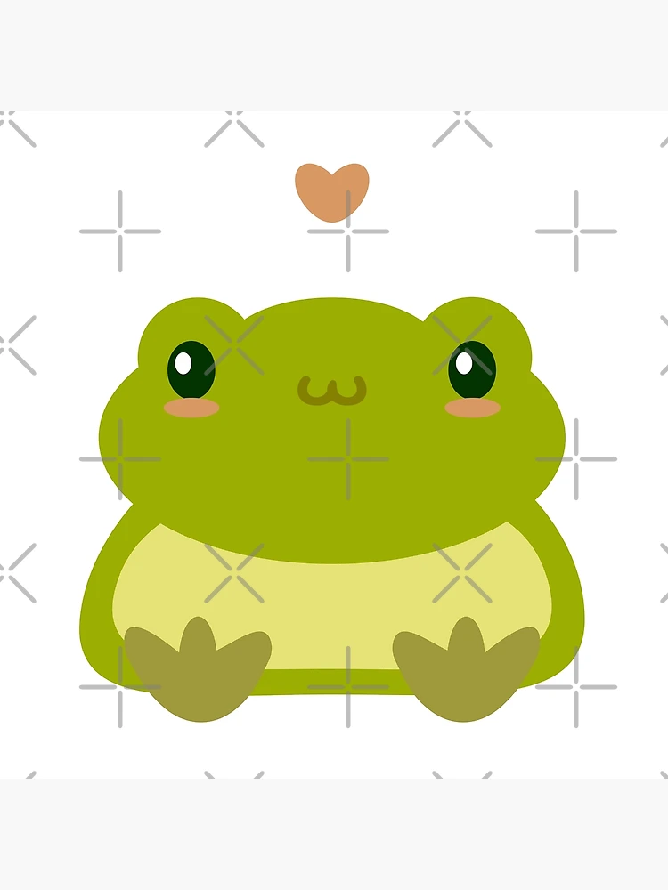 Cute Frogs Cartoon Frog Kawaii Frogs Love Frogs Poster