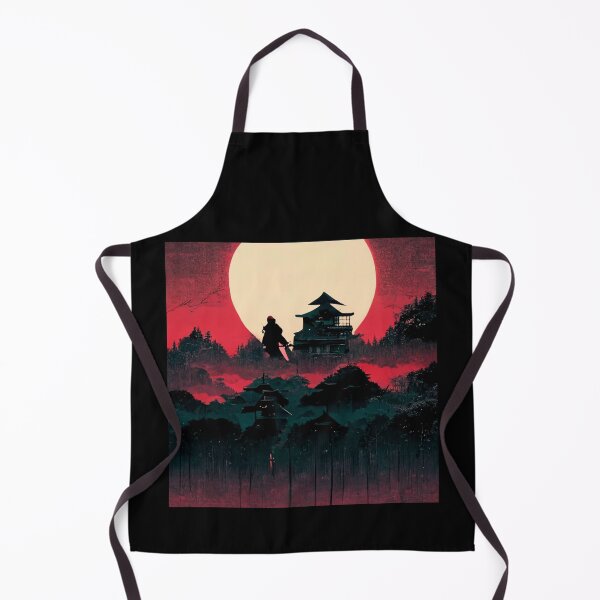 Item preview, Japanese Samurai House - best selling  designed and sold by Aditya Bhole.