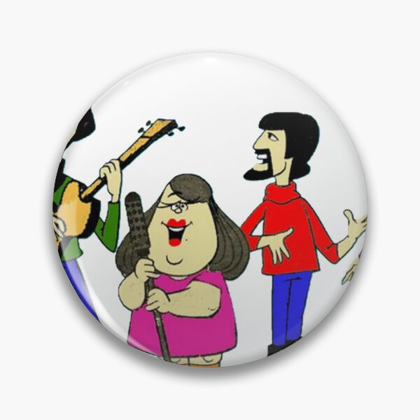 Item preview, The Mamas and Papas cartoon shirt designed and sold by CDONNELLY1975.