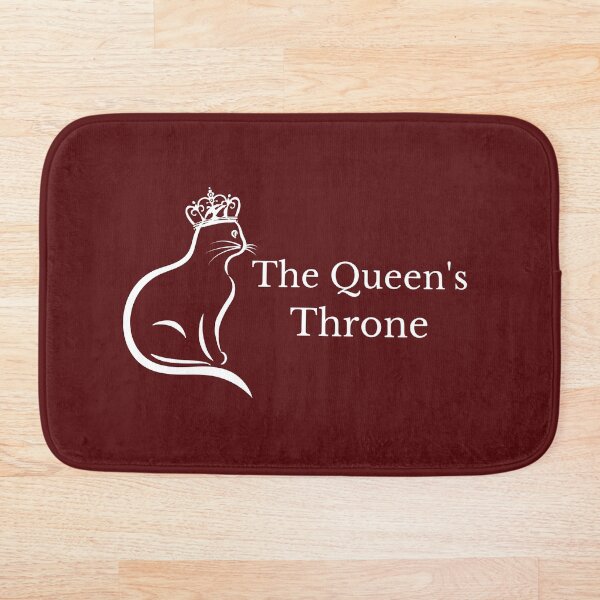 Item preview, The Queen's Throne Cat Pet Bed Red Funny Royal Mimado Día internacional del gato designed and sold by InterpreTees.