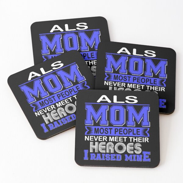 Item preview, Proud ALS Mom Most People Never Meet Their Heroes I Raise Mine designed and sold by frechettee.