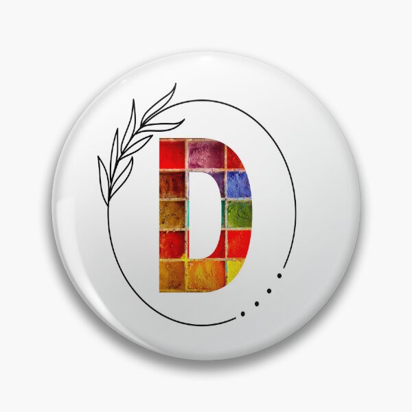 Item preview, Flowers Letter D Design, Monogram with Flowers, Initial Gifts for Her- designed and sold by bartdesigner.