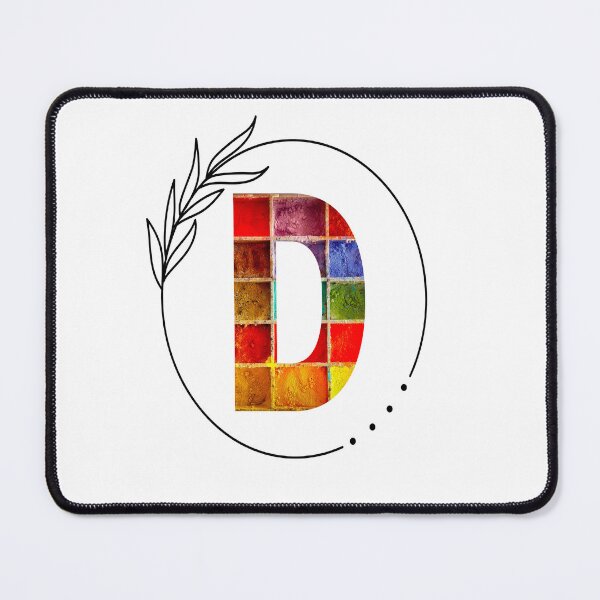 Item preview, Flowers Letter D Design, Monogram with Flowers, Initial Gifts for Her- designed and sold by bartdesigner.