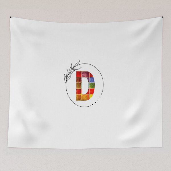 Item preview, Flowers Letter D Design, Monogram with Flowers, Initial Gifts for Her- designed and sold by bartdesigner.