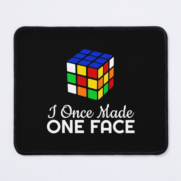 Item preview, I One Made One Face Funny Rubik Lover Gift designed and sold by ArcanWilkinson.