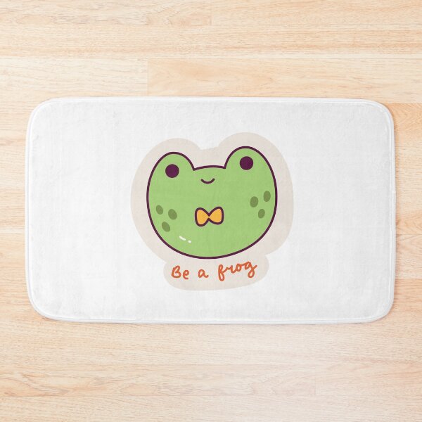 Item preview, Cute and funny kawaii colorful cartoon frog ‘Be a frog’, cute kawaii frogs, kawaii frogs for frog lovers  designed and sold by haRexia.