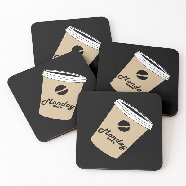 Item preview, Tilted Paper Coffee Cup | Monday Brew designed and sold by Gezzoto's Brewery.