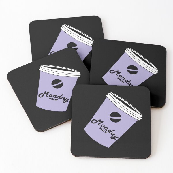 Item preview, Tilted Paper Coffee Cup | Monday Brew designed and sold by Gezzoto's Brewery.