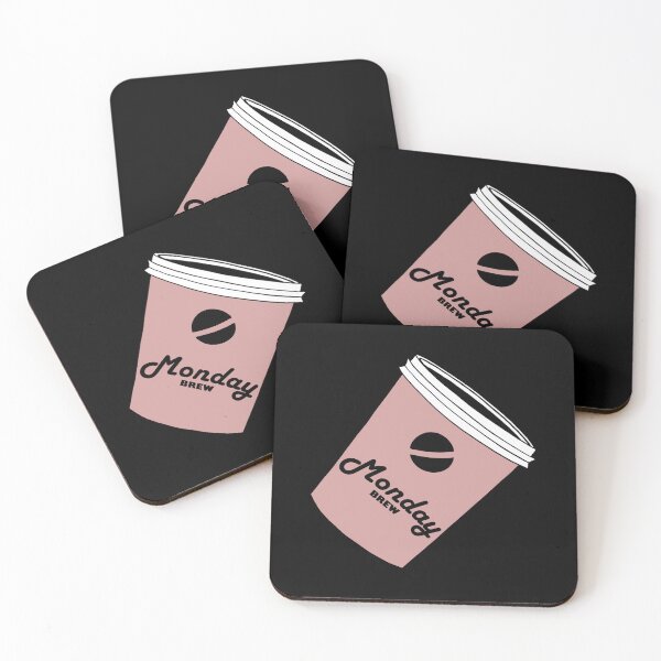 Item preview, Tilted Paper Coffee Cup | Monday Brew designed and sold by Gezzoto's Brewery.