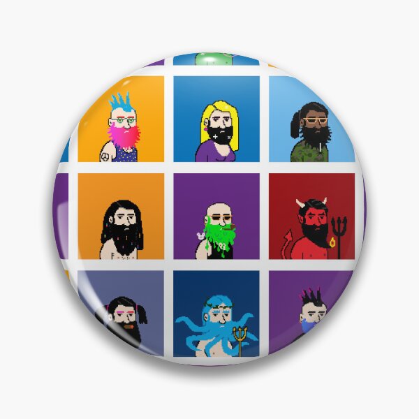 Item preview, Lord Beard Punks designed and sold by lordthebeard.