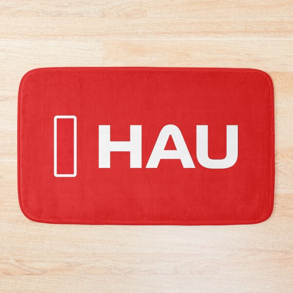 Item preview, HAU. Driver Name (Red BG - No Rectangle) designed and sold by FilipeFerreira.