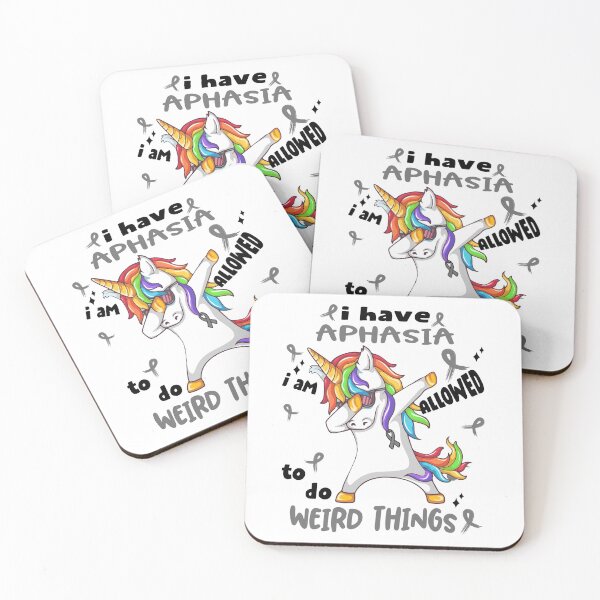 Item preview, Aphasia Awareness Funny I have Aphasia i'm allowed to do Weird Things! designed and sold by JanetShop809.
