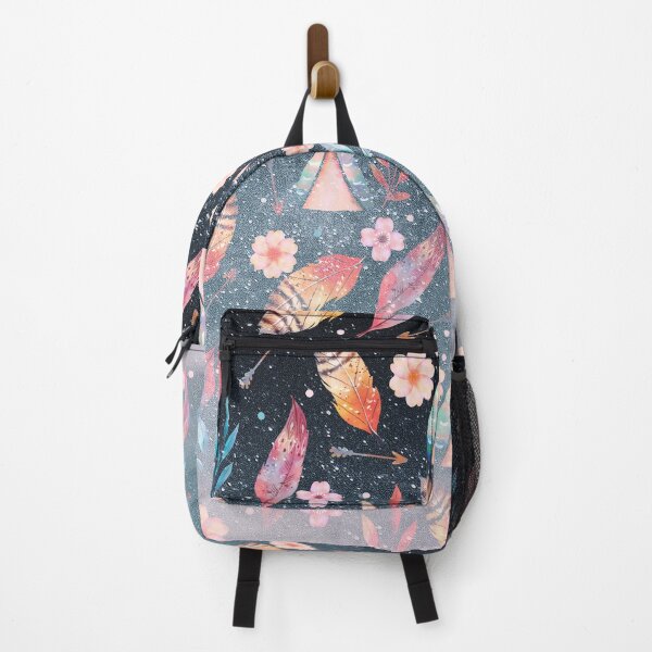 Artikelvorschau, Berg unter Sternenhimmel mit buntem Boho entworfen und verkauft von Palteeshop.