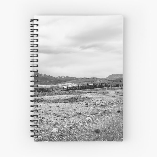 Item preview, Road To The Absaroka Ranch, Wyoming in Black and White designed and sold by Kay Brewer.