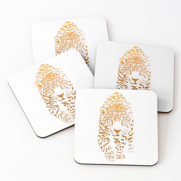 Artikelvorschau, Leopard golden entworfen und verkauft von XSYS.
