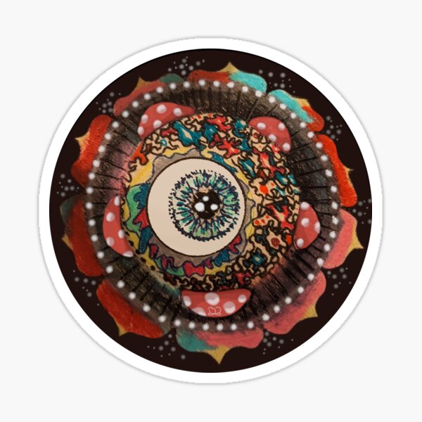 Eye Shroom Sticker