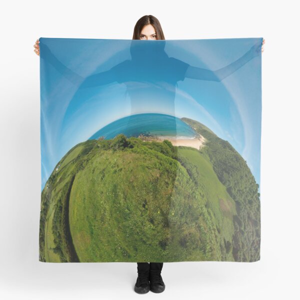 Kinnagoe Bay (as half a planet :-) Scarf